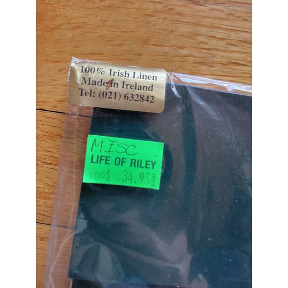 Corabbey Pure Irish Linen Lace Pieces Cream White New Old Stock READ - Picture 3 of 8